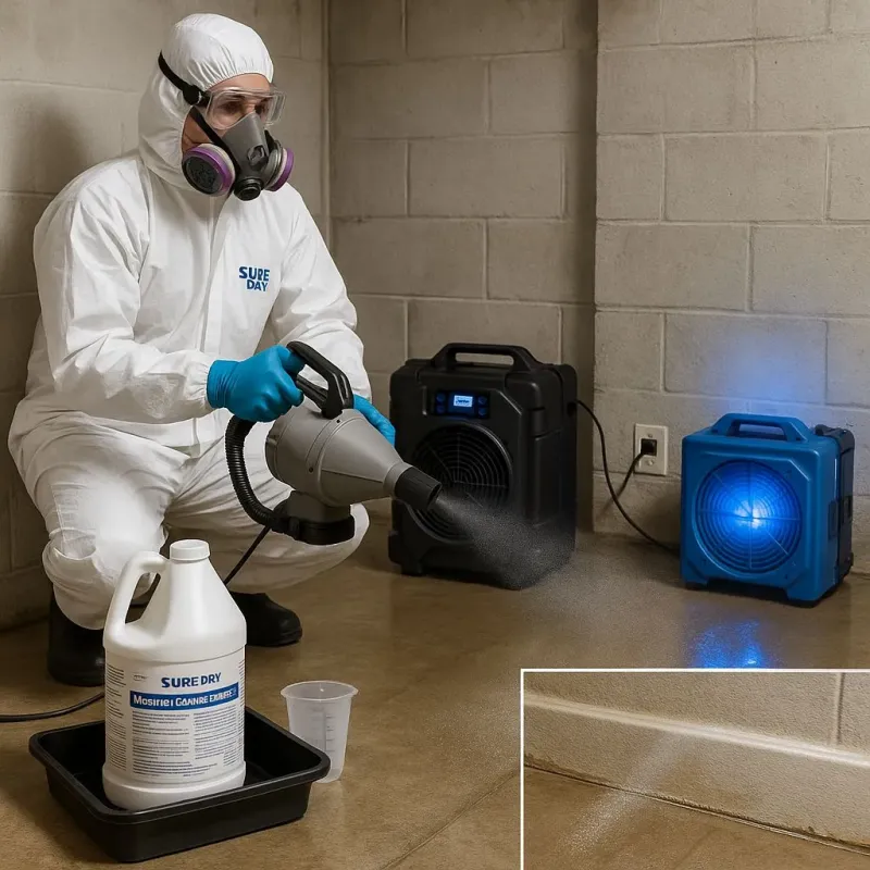 Sanitization and Odor Removal process in Crescent City, CA