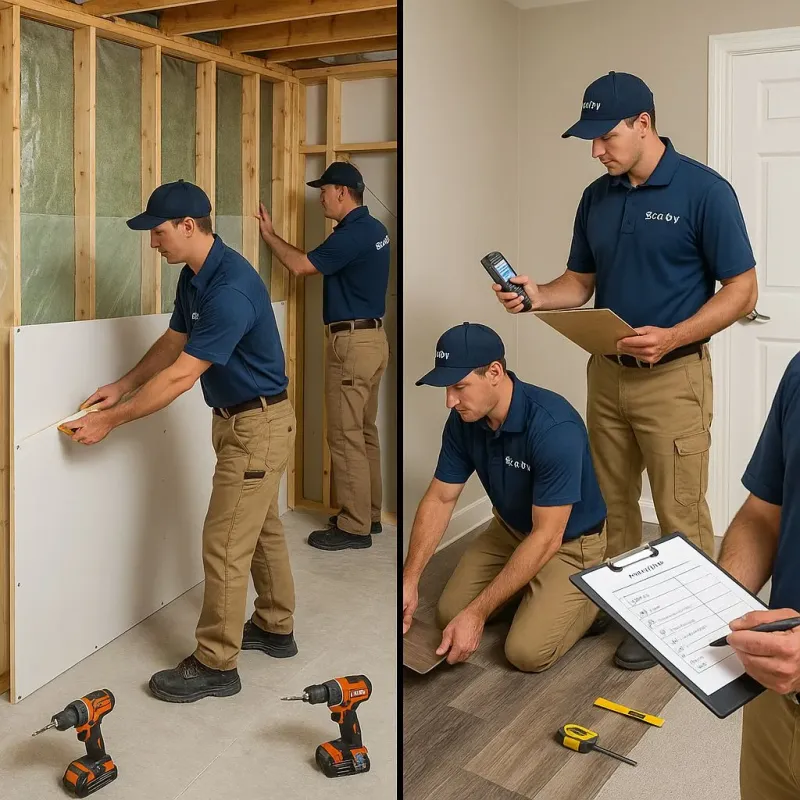 Repairs and Reconstruction process in Crescent City, CA