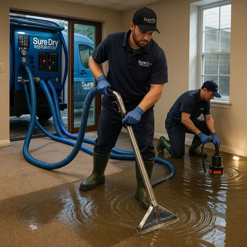 Water Extraction and Removal process in Crescent City, CA